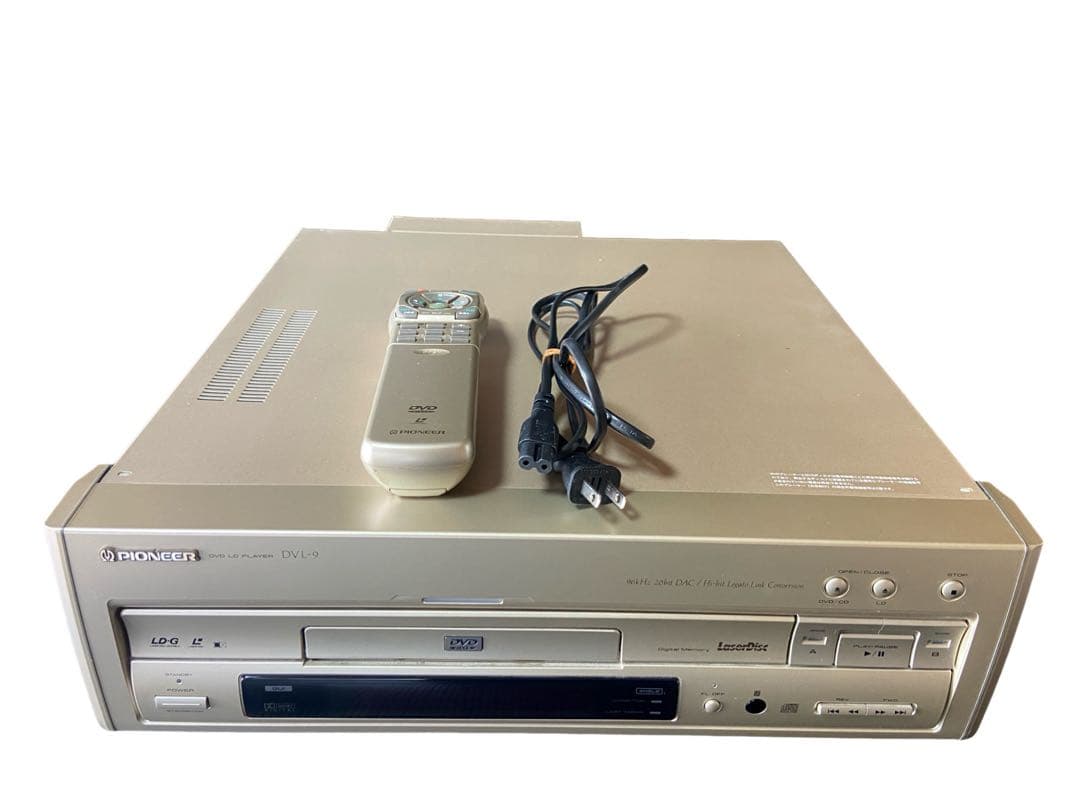 リモコン付属　パイオニア　Pioneer レーザーディスクプレーヤー　DVL-9