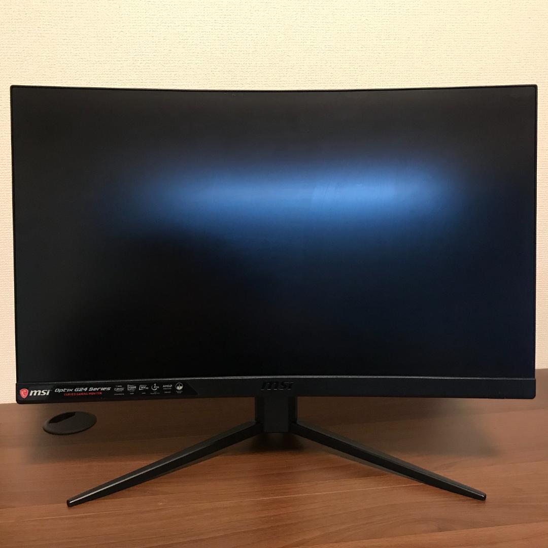 MSI Optix G24C4 23.6インチ 湾曲ゲーミングモニター