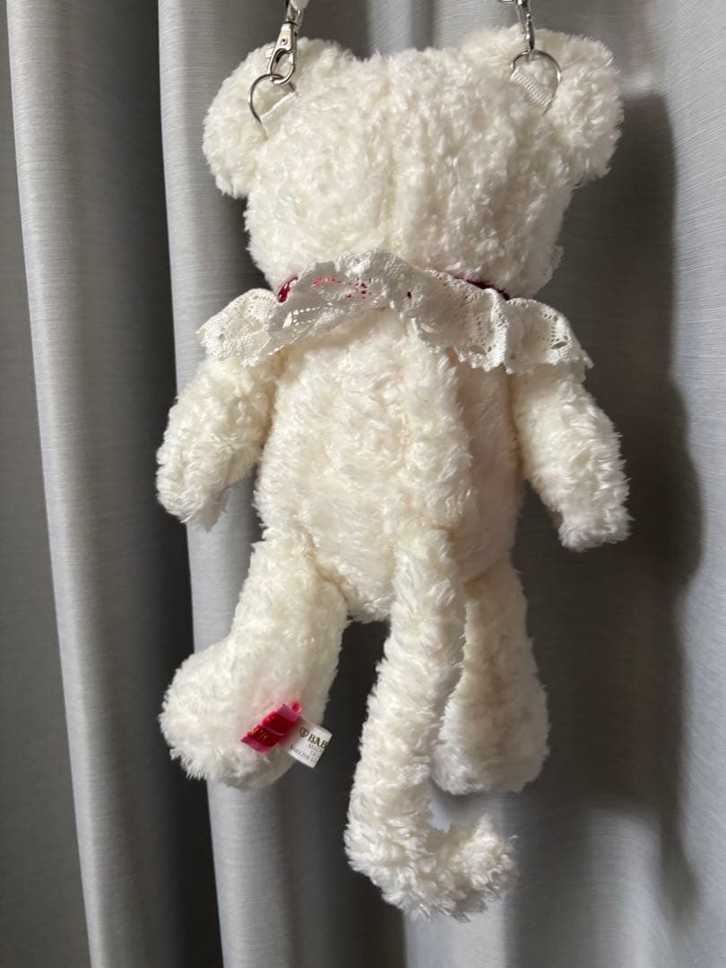 ベイビーザスターズシャインブライト ねこくみゃ ポシェット 白