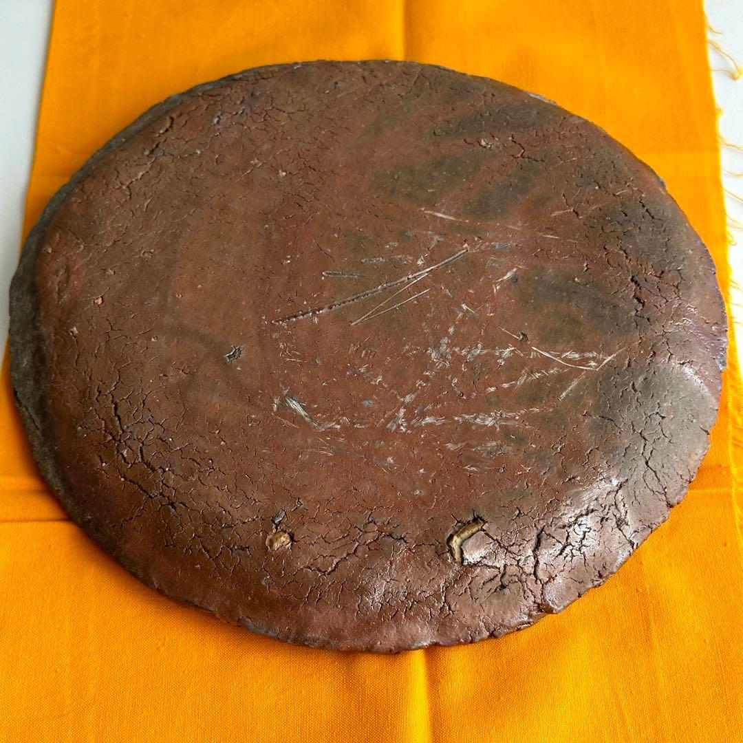 原田拾六 備前 皿 丸皿 共箱