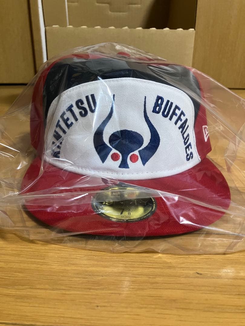 新品NEW ERA近鉄バファローズ 59FIFTY キャップ 7 3/8岡本太郎