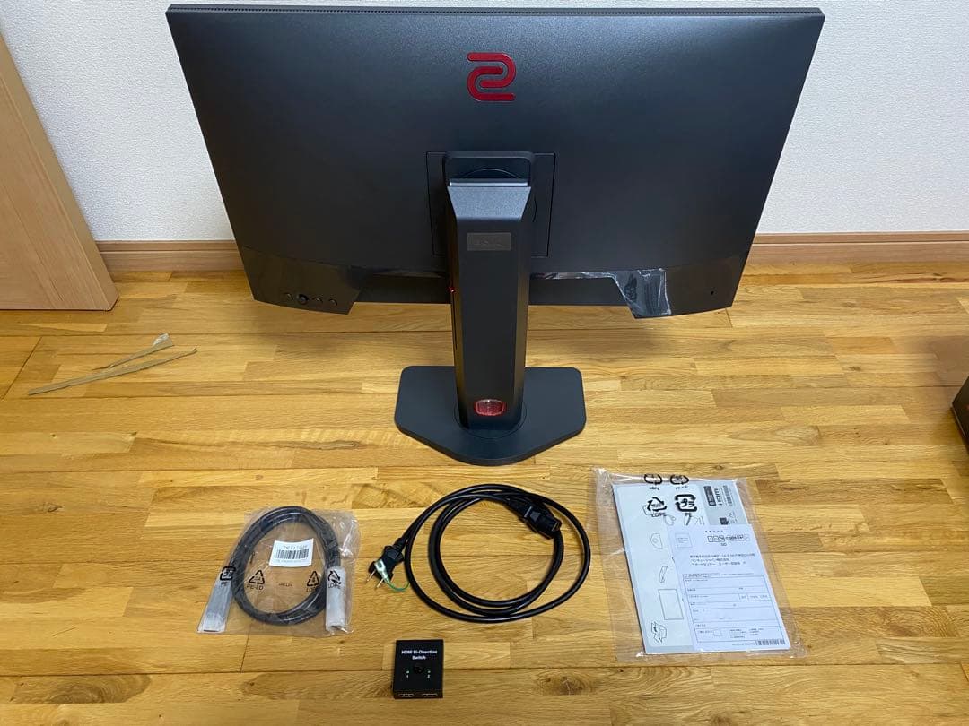 BenQ XL2411K ゲーミングモニター 144Hz 1ms おまけ