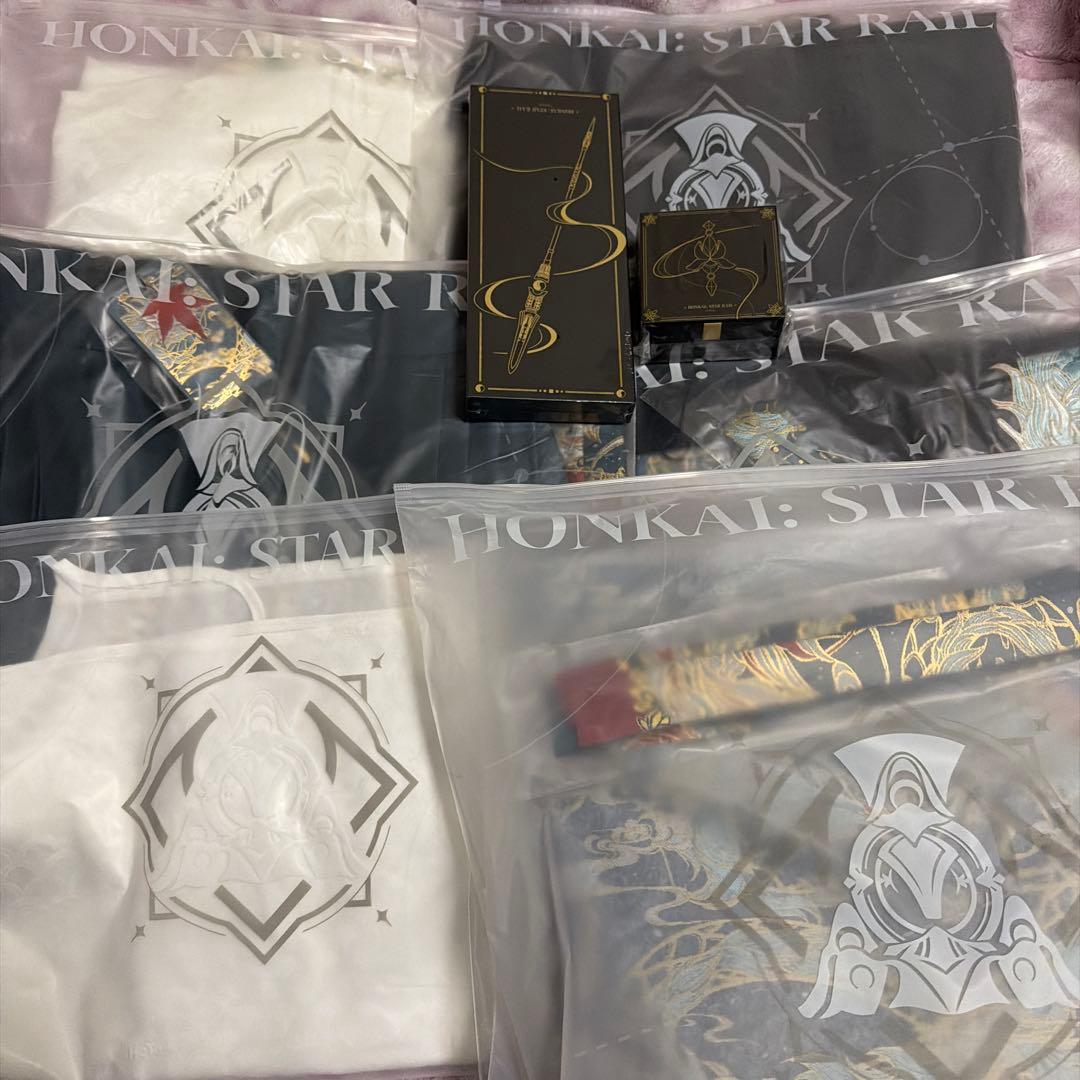 崩壊：スターレイル　丹恒・飲月イメージシリーズ　アパレル　8点セット