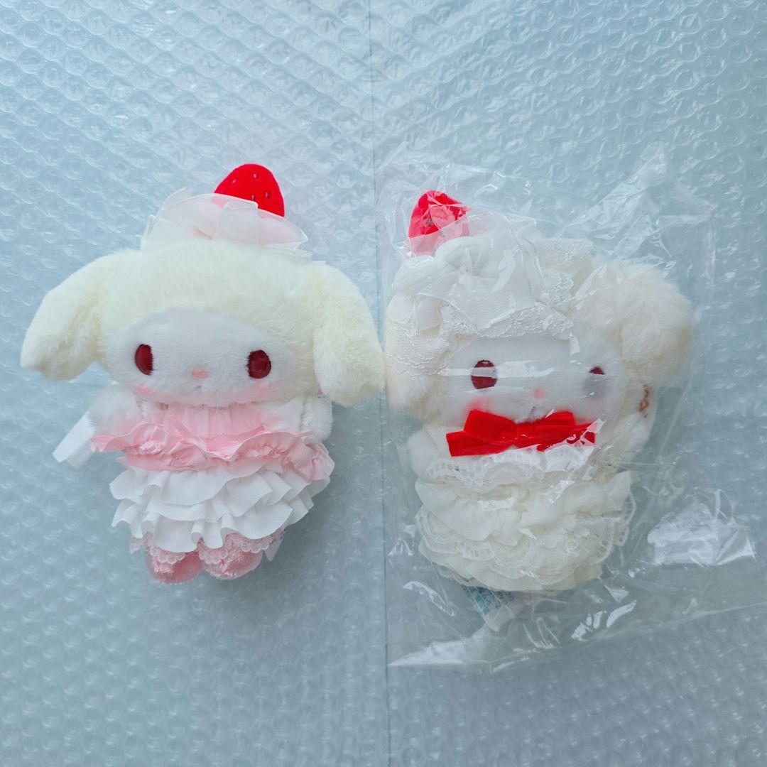 マイメロディ　ショートケーキ　マスコット　サンリオ　いちごホイップショートケーキ