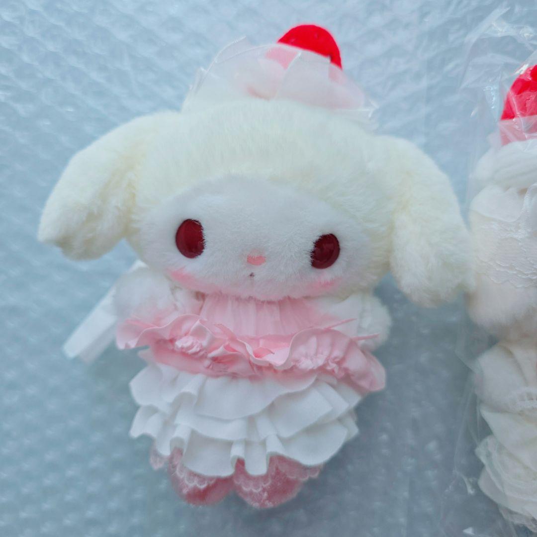 マイメロディ　ショートケーキ　マスコット　サンリオ　いちごホイップショートケーキ