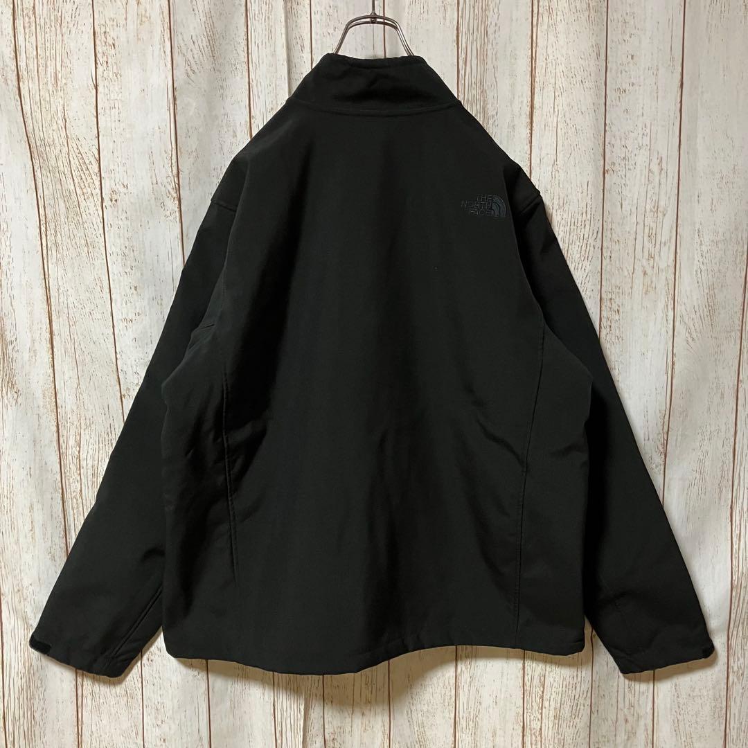 1272 90sノースフェイスソフトシェルジャケットフリースブルゾンUSA古着