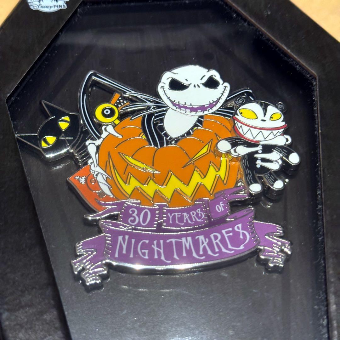 【新品未使用】ナイトメアービフォアクリスマス ジャック ピンズ 希少