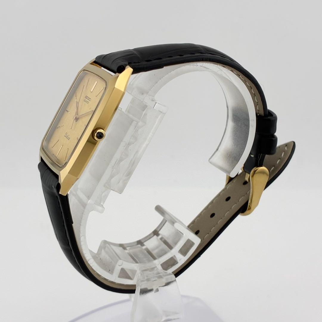 【美品/電池交換済】SEIKO　DOLCE　腕時計　ゴールド　7731-5040