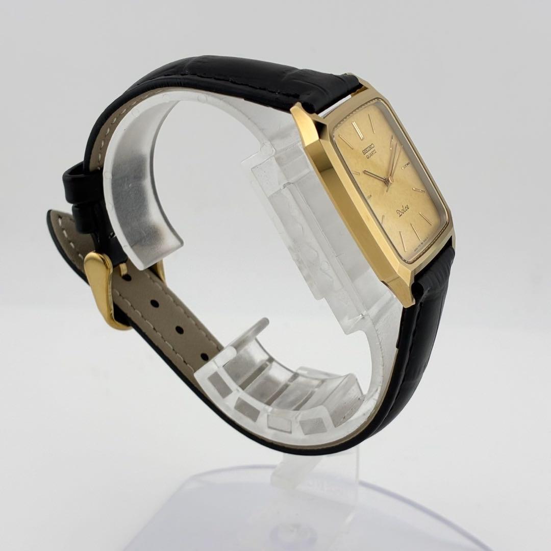【美品/電池交換済】SEIKO　DOLCE　腕時計　ゴールド　7731-5040