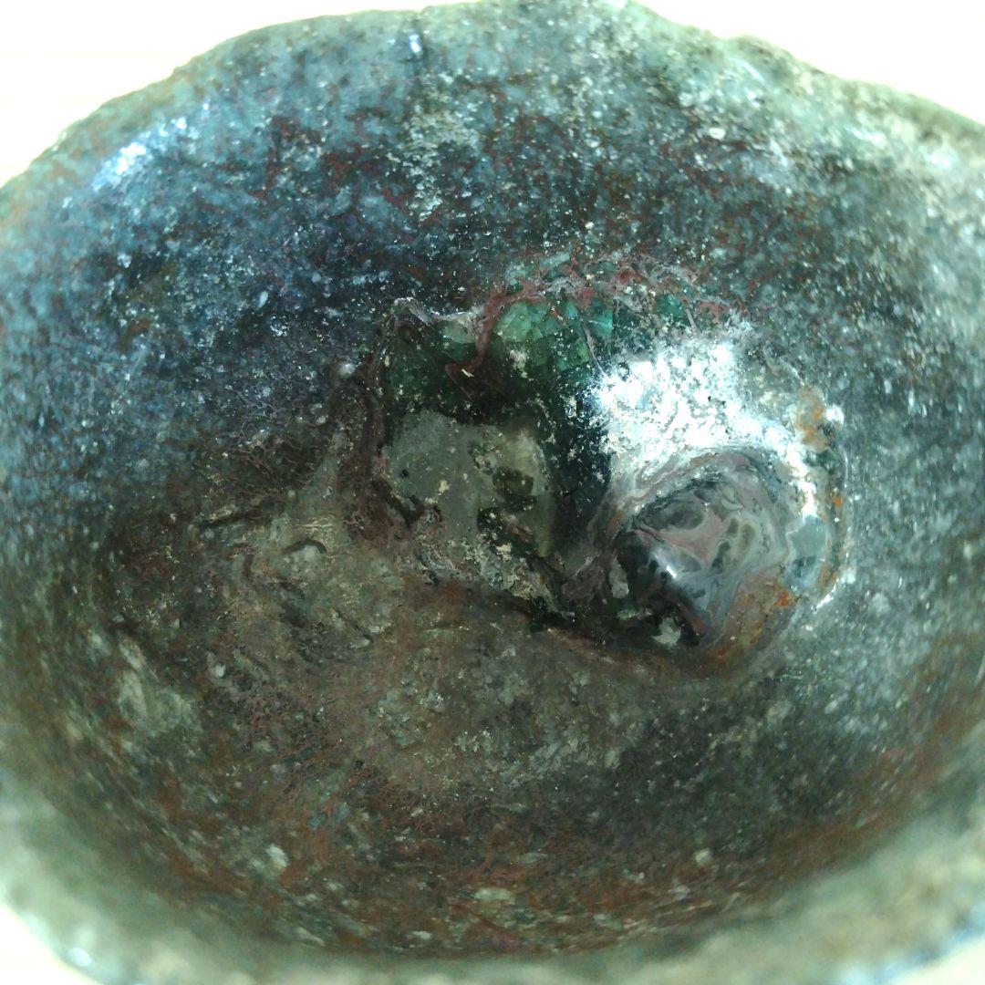 古谷和也　伊賀ぐい呑　引出　未使用　箱付き