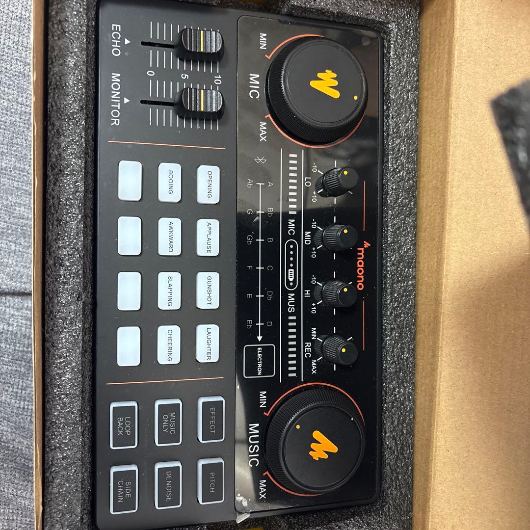 【中古品】maono AU-AM200 S1 【配信機材】