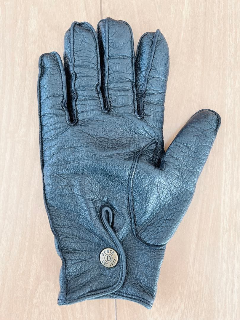 【美品】 DENTS デンツ ディアスキングローブ カシミヤライニング