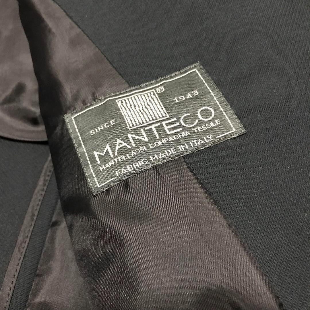 23区 MANTECO ネイビー レディース　コート　大きい　ミドル　背抜き★