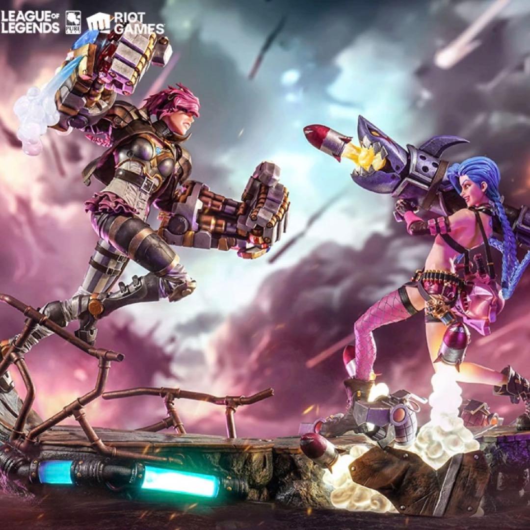 ARCANE League of Legends アーケイン ジンクス スタチュ