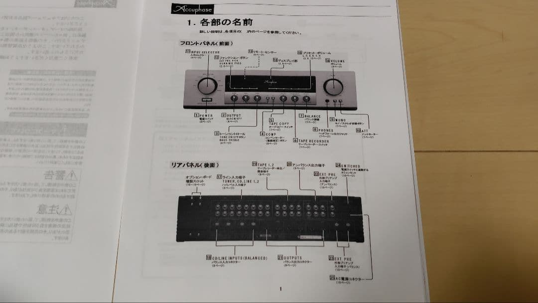 JUN JUN 701　accuphase CX-260