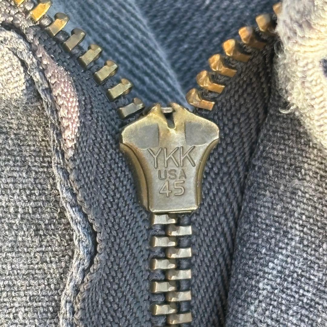 90s usa製 Dickies チノパン チャコールグレー ワイド 鬼フェード