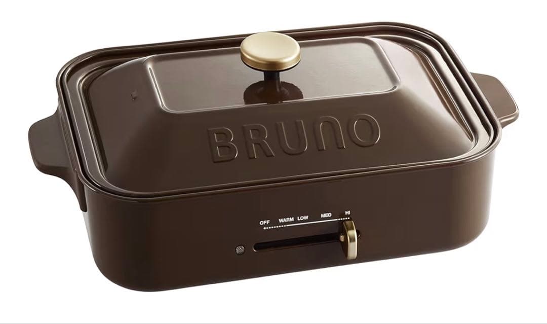 新品　BRUNO コンパクトホットプレート BOE021 ブラウン