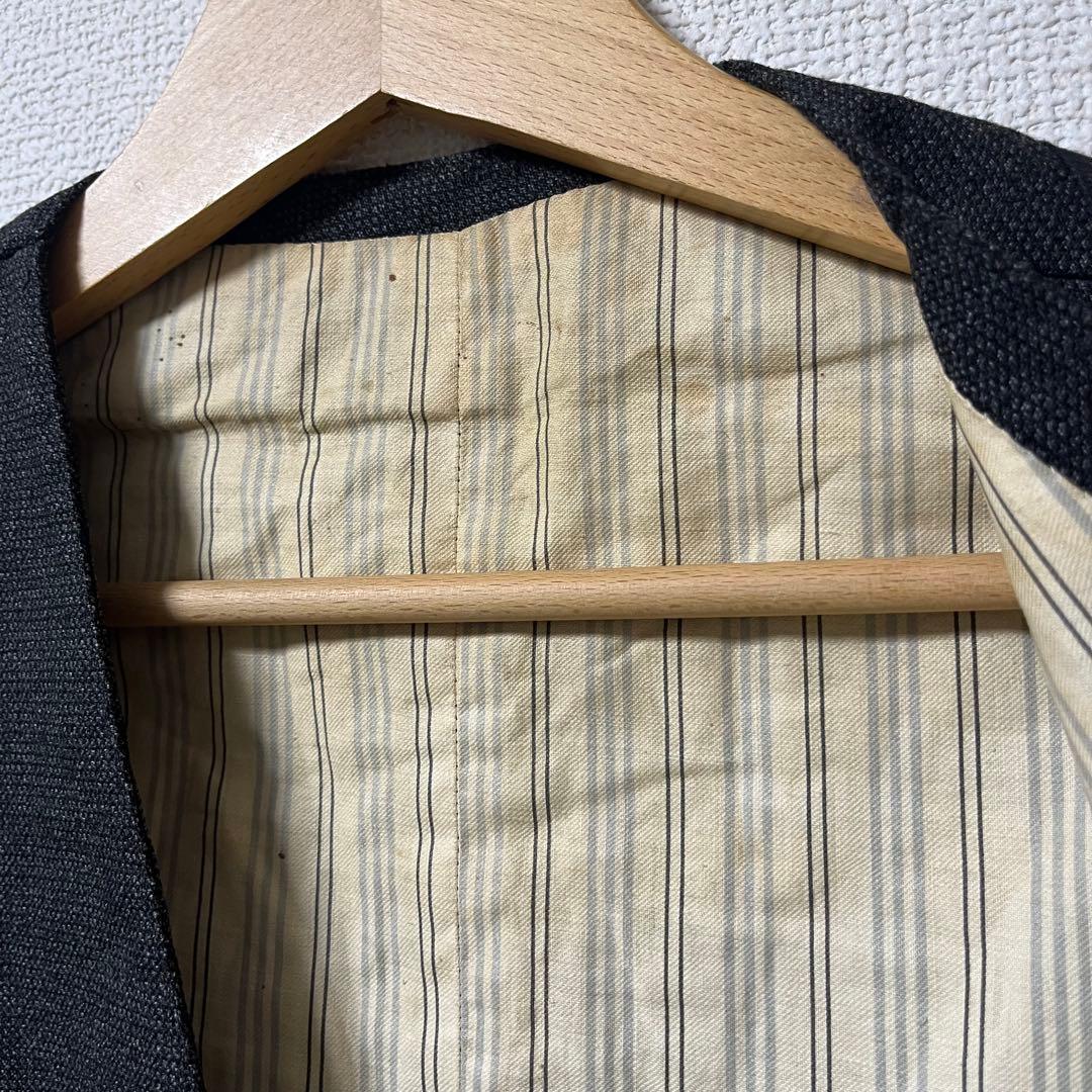 希少 50s 大きめ ベスト ヴィンテージ ごま塩 シャンブレー 針刺しシンチ