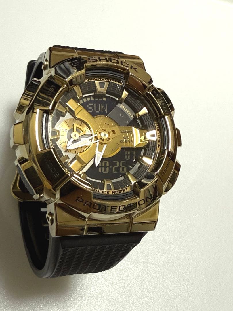 腕時計◆CASIO カシオ G-SHOCK GM-110G ゴールド