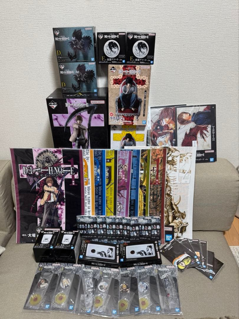 デスノート 1番くじ　A賞、B賞、ラストワン賞　その他まとめ売り