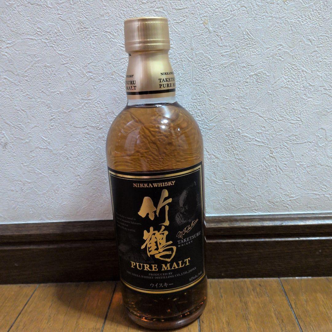【希少】ニッカ 竹鶴 ピュアモルト 500ml ウイスキー 旧ラベル
