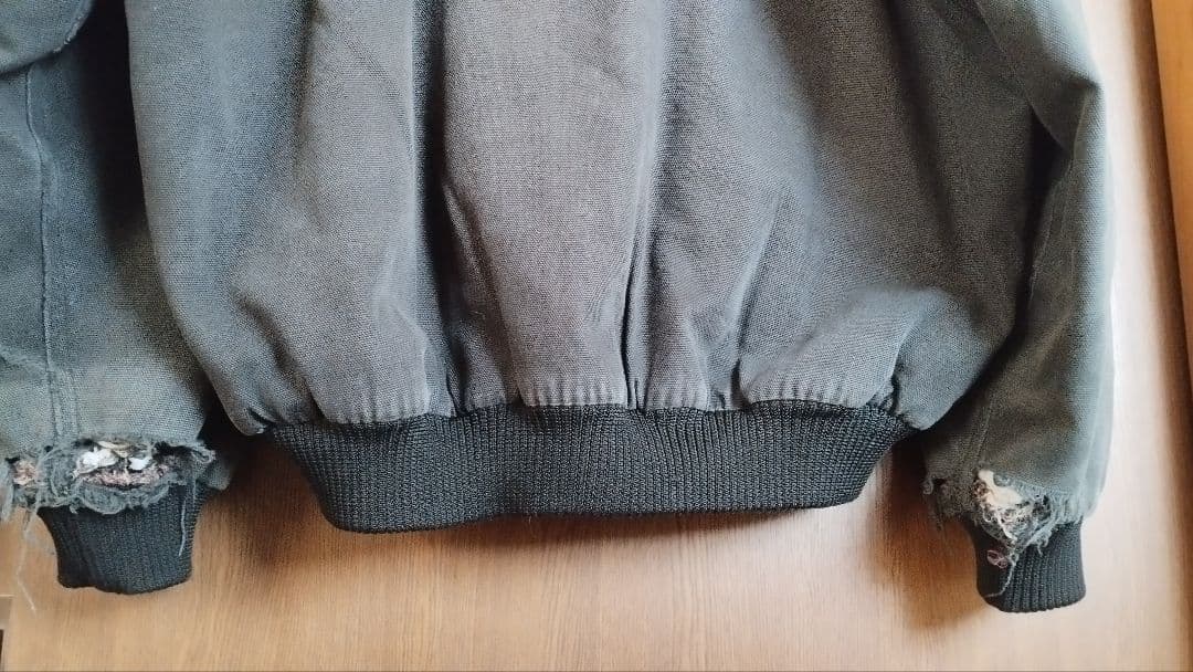 ボロの美学！雰囲気系 ダック地アクティブジャケット カーハートワーク系