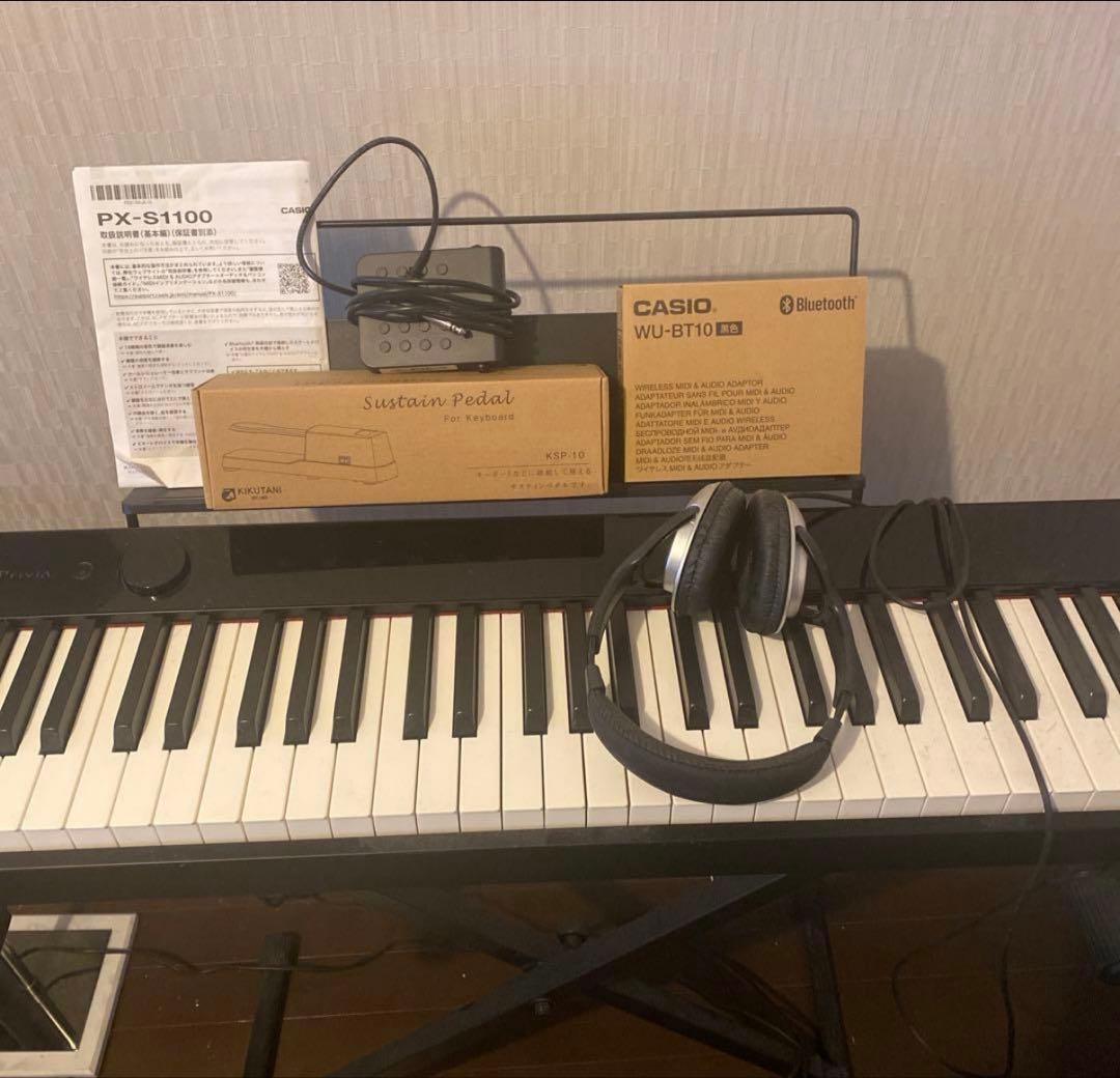 CASIO Privia PX-S1100 ブラック カシオ 電子ピアノ