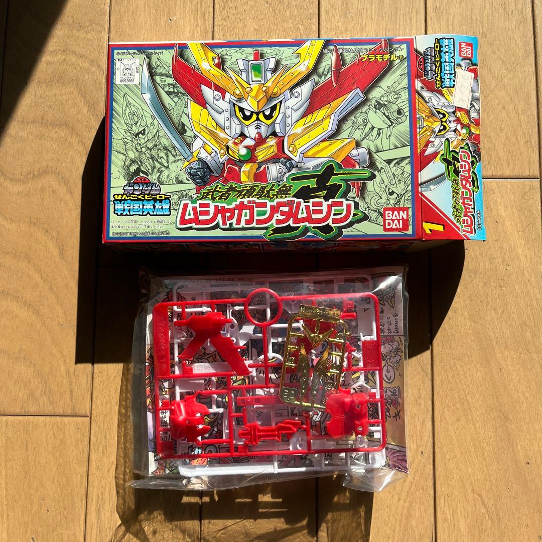 プラモデル　SDガンダム　戦国武者頑駄無系統4種セット