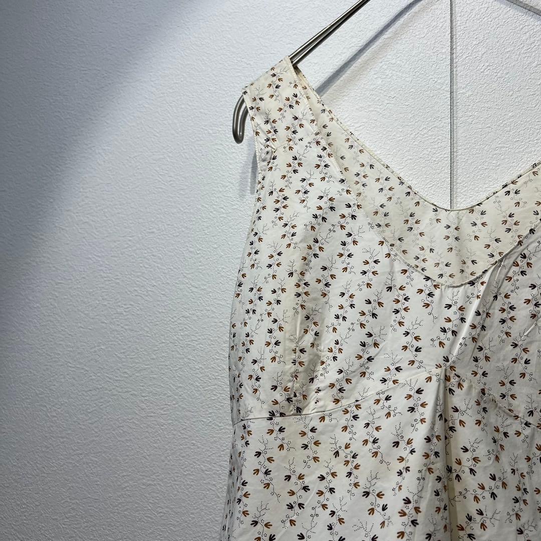 希少 MARNI 上質 総柄 ノースリーブ デザイン タンクトップ シャツ 38