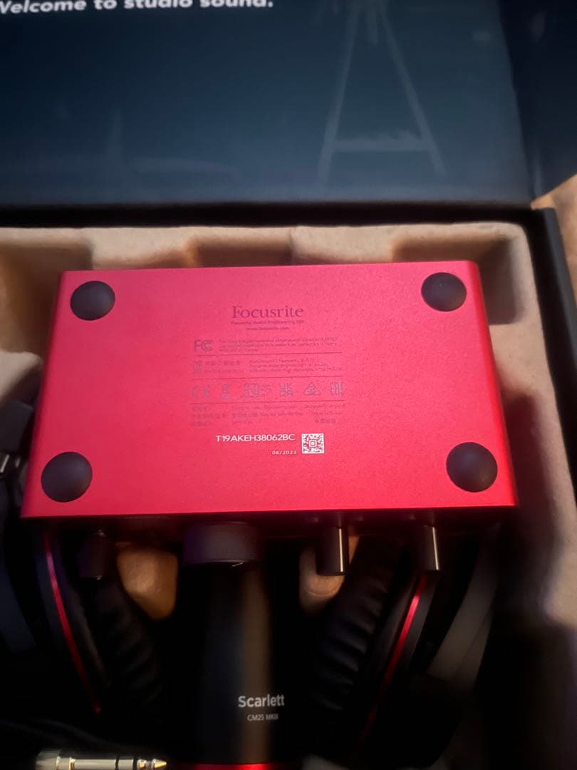 Focusrite Scarlett Solo Studio 第4世代 セット