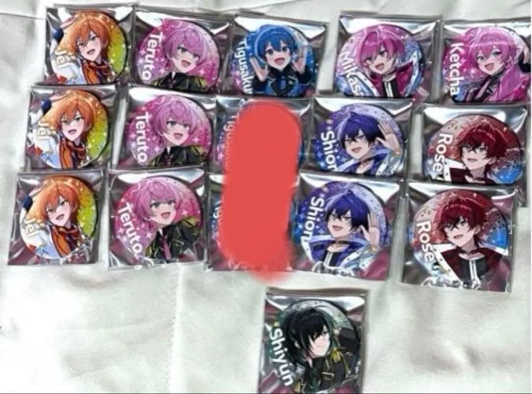 すとふぇす缶バッジ15個セット