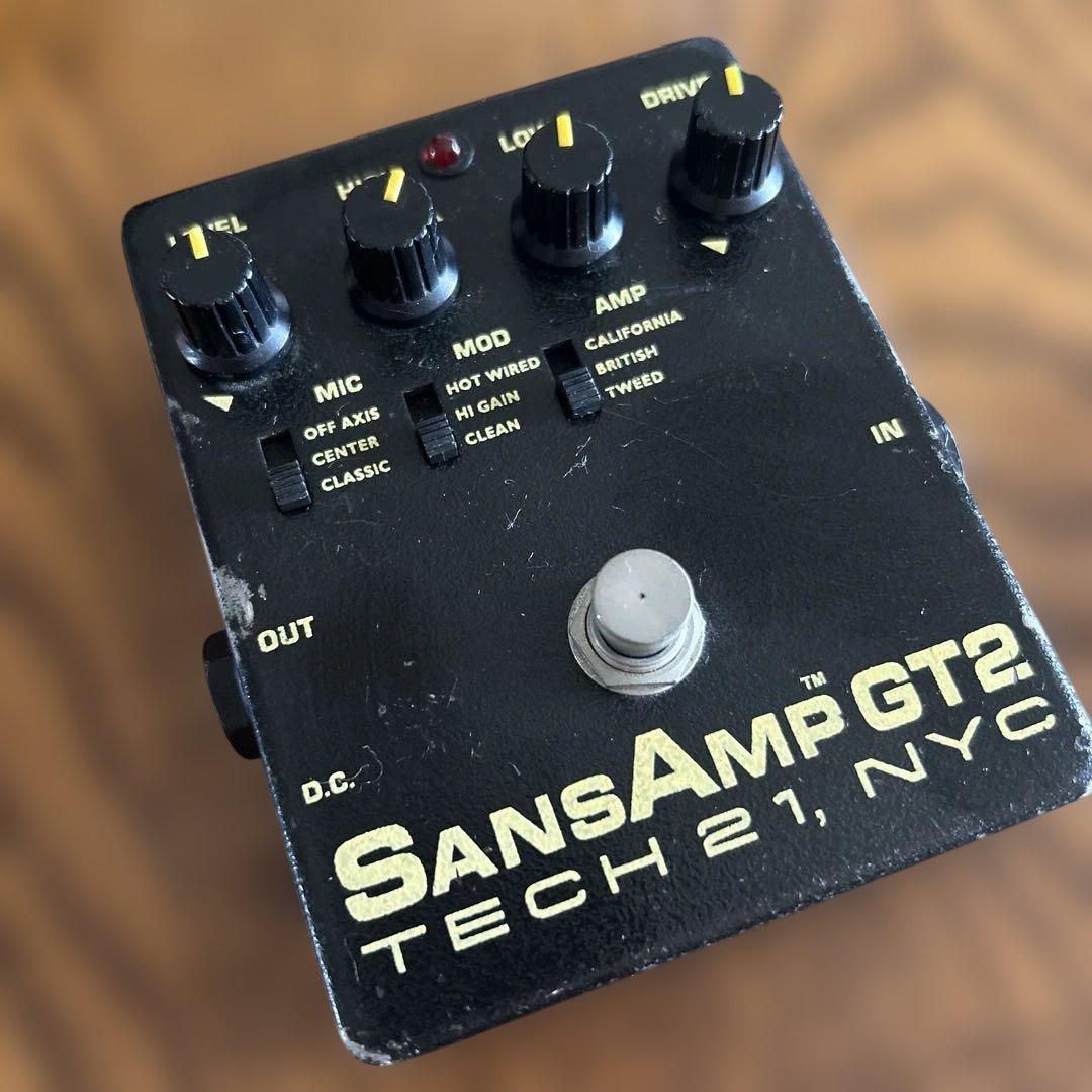 値下げしました！SansAmp GT2 ギターエフェクター