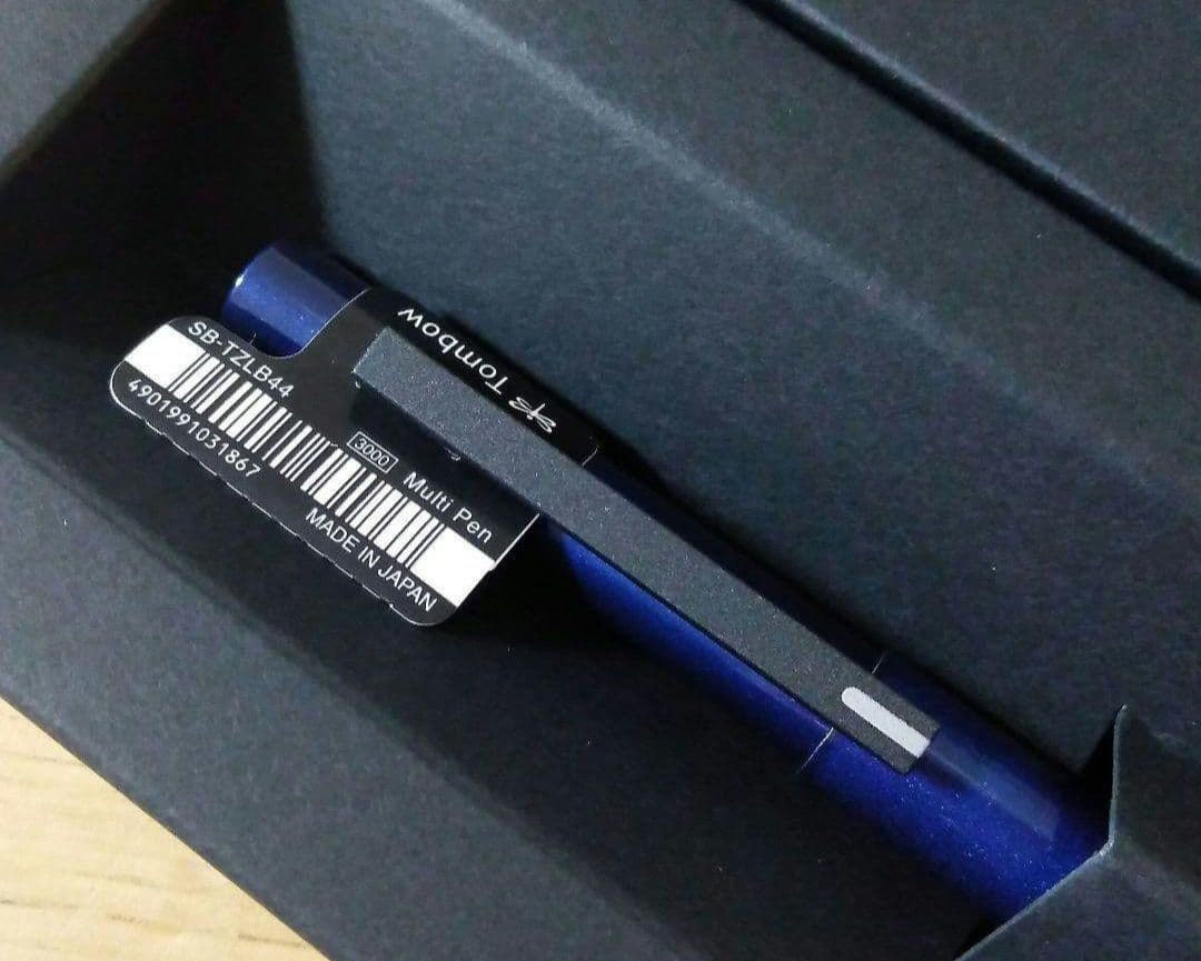 ズーム　L104　多機能ペン　ネイビー軸　ボールペン　黒赤0.7　シャープ0.5