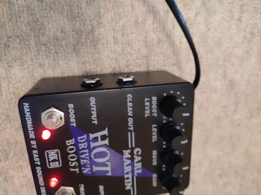 ギター Carl Martin HOT DRIVE'N BOOST