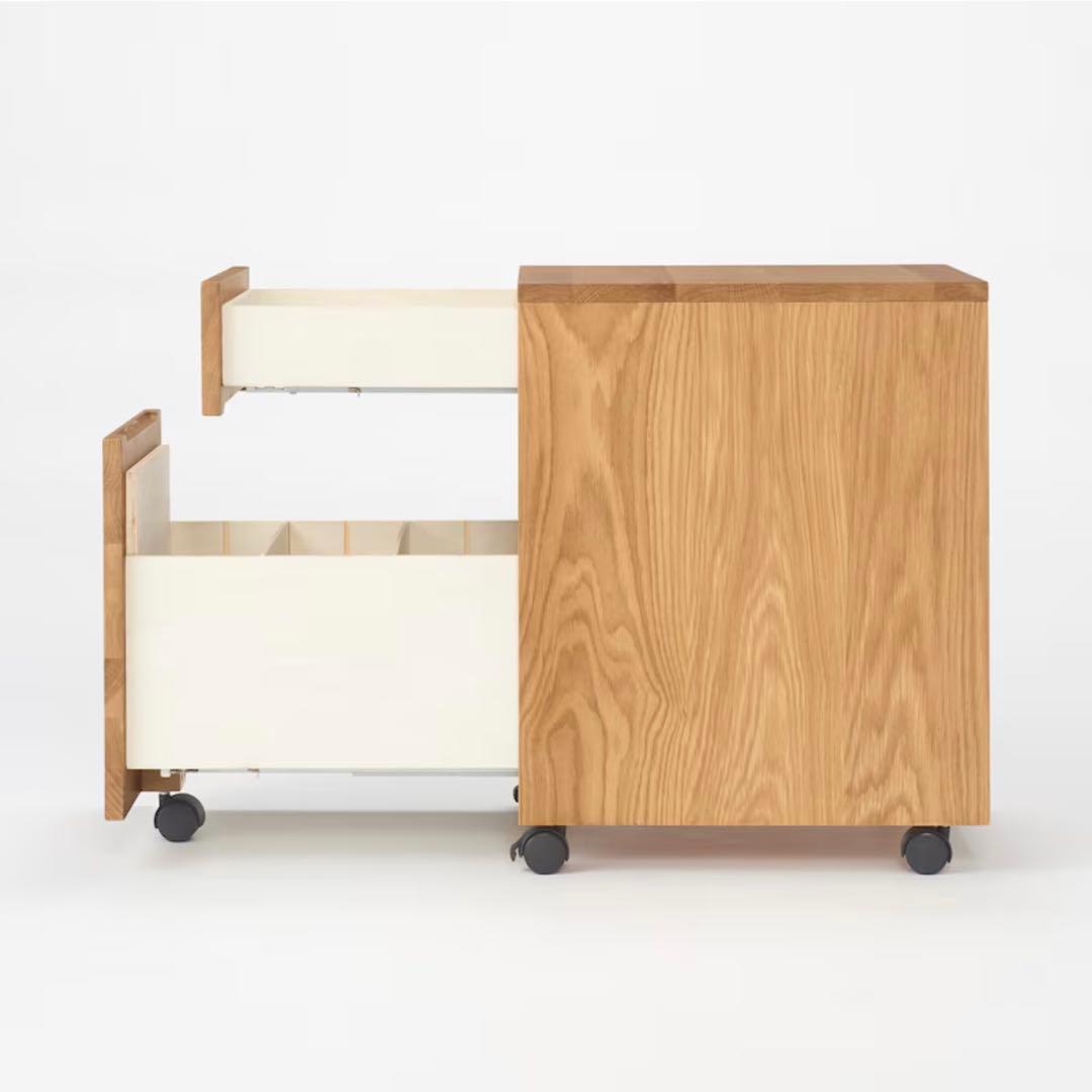 MUJI 無印良品 上置き棚※デスク、キャビネット別売り