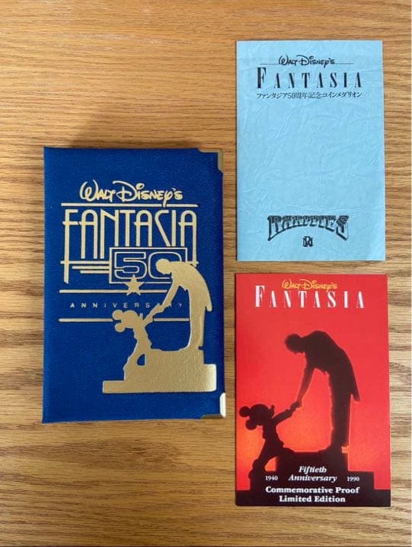 純銀　1オンス　ファンタジア50周年記念メダリオン　レリティーズミント