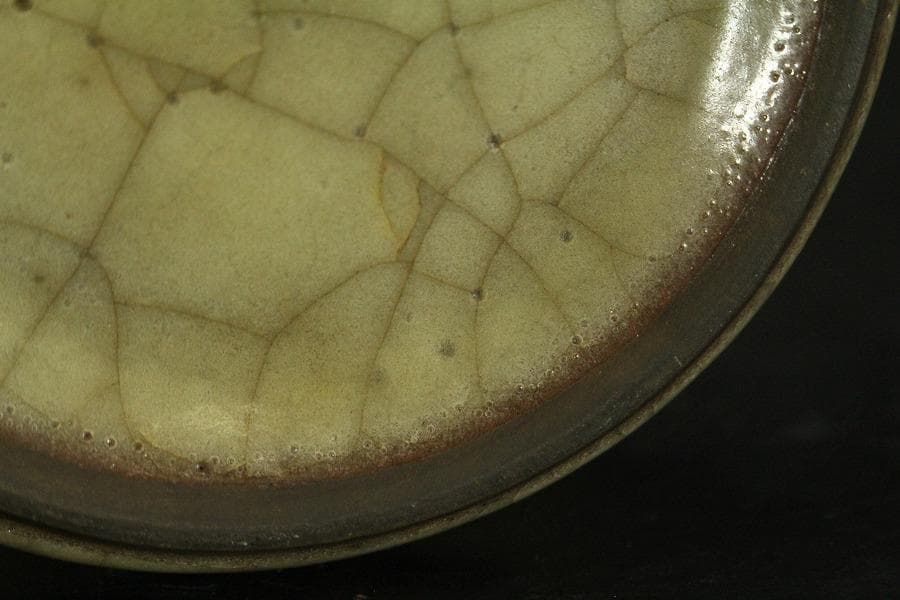 中国美術 哥窯 梅瓶 高22.5cm(HA395)