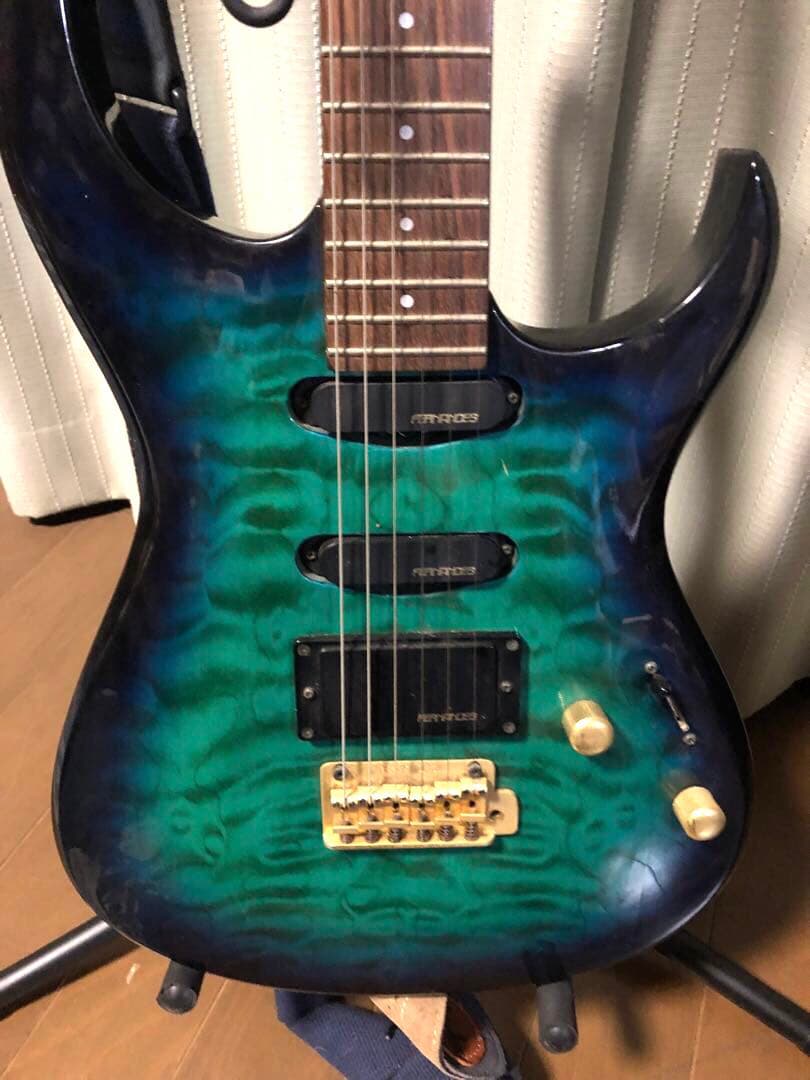 FERNANDES フェルナンデス FGZ 400 エレキギター 杢目