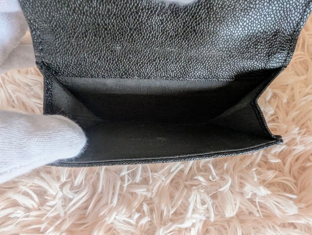 ちっとCHANEL シャネル ボーイシャネル 三つ折り財布 コンパクト