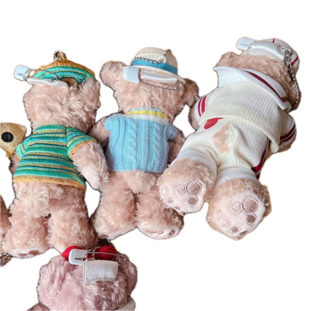 Disney ディズニーシー ダッフィー 限定 ぬいぐるみバッジ ぬいば 10体