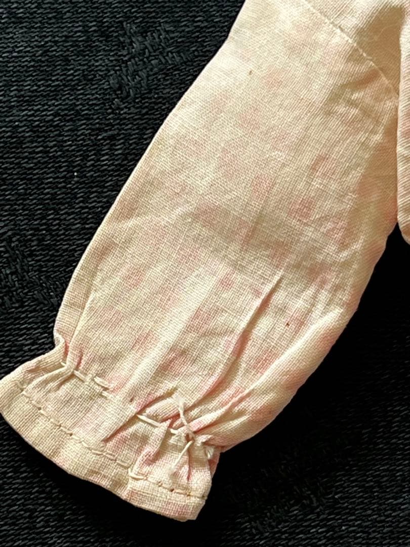 アンティーク人形ドレス チャイナヘッドパリアンビスクドールショルダーペグドール