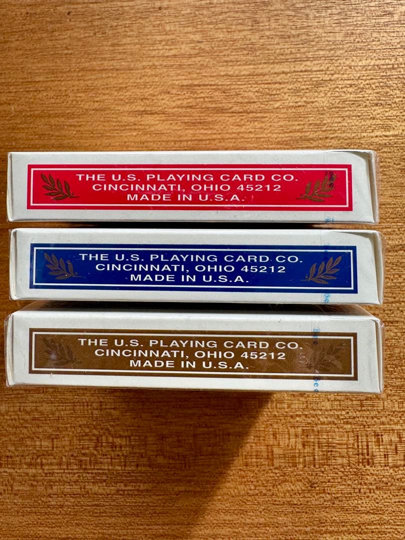 Bee Wynn Deck　レアデック Red・Blue・Brown　各１