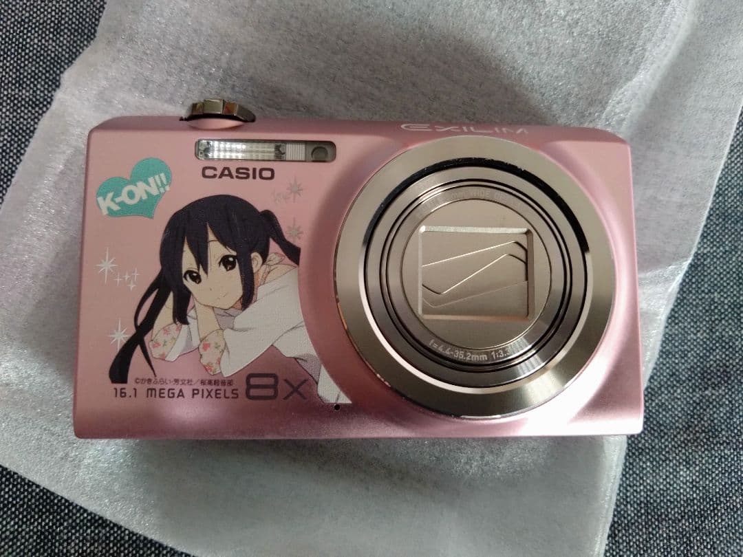 カメラ　けいおん!!×CASIO EXILIMコラボデジタルカメラ 中野梓