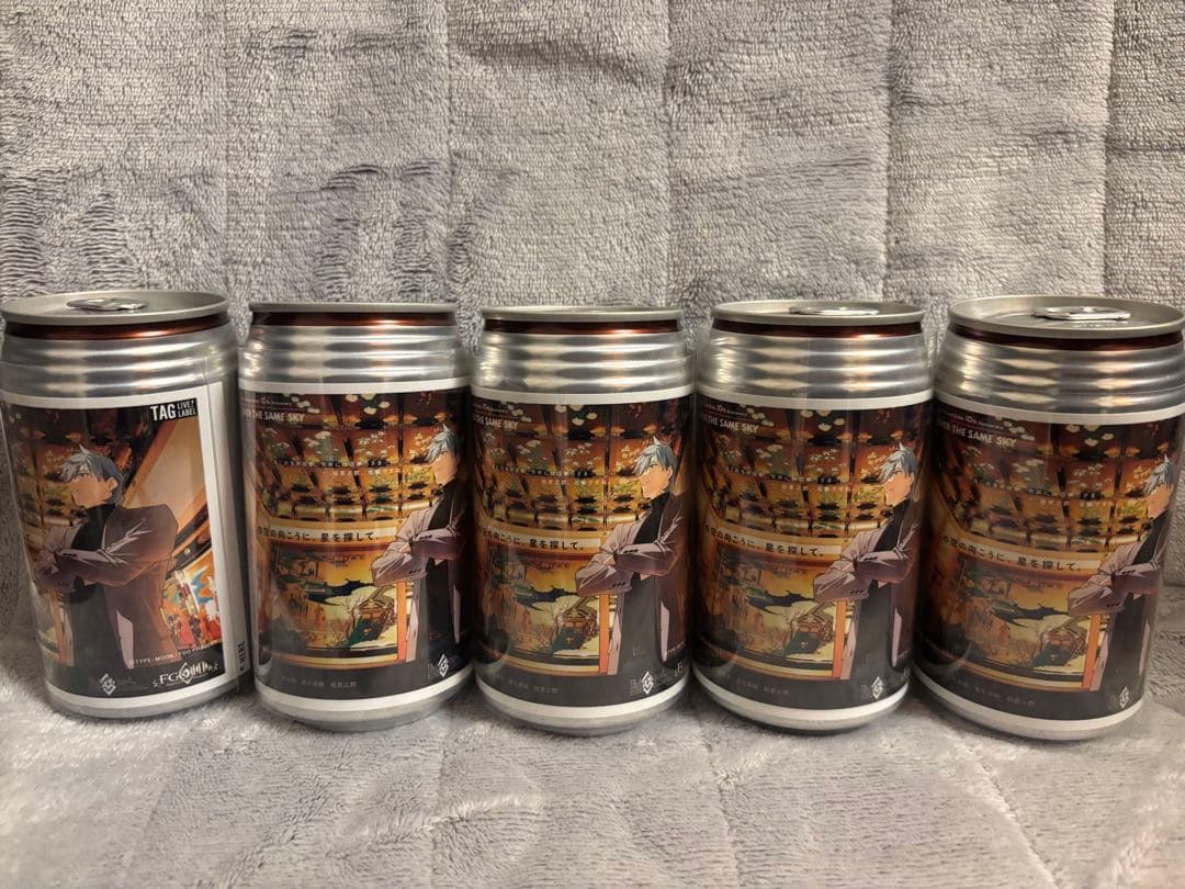 パーシヴァル FGO 自販機 烏龍茶 ラベル缶