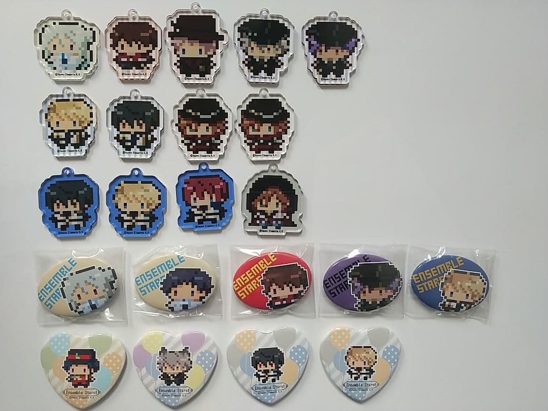 あんさんぶるスターズ あんスタ AGF ドット アクキー 缶バッジ キャラバッジ