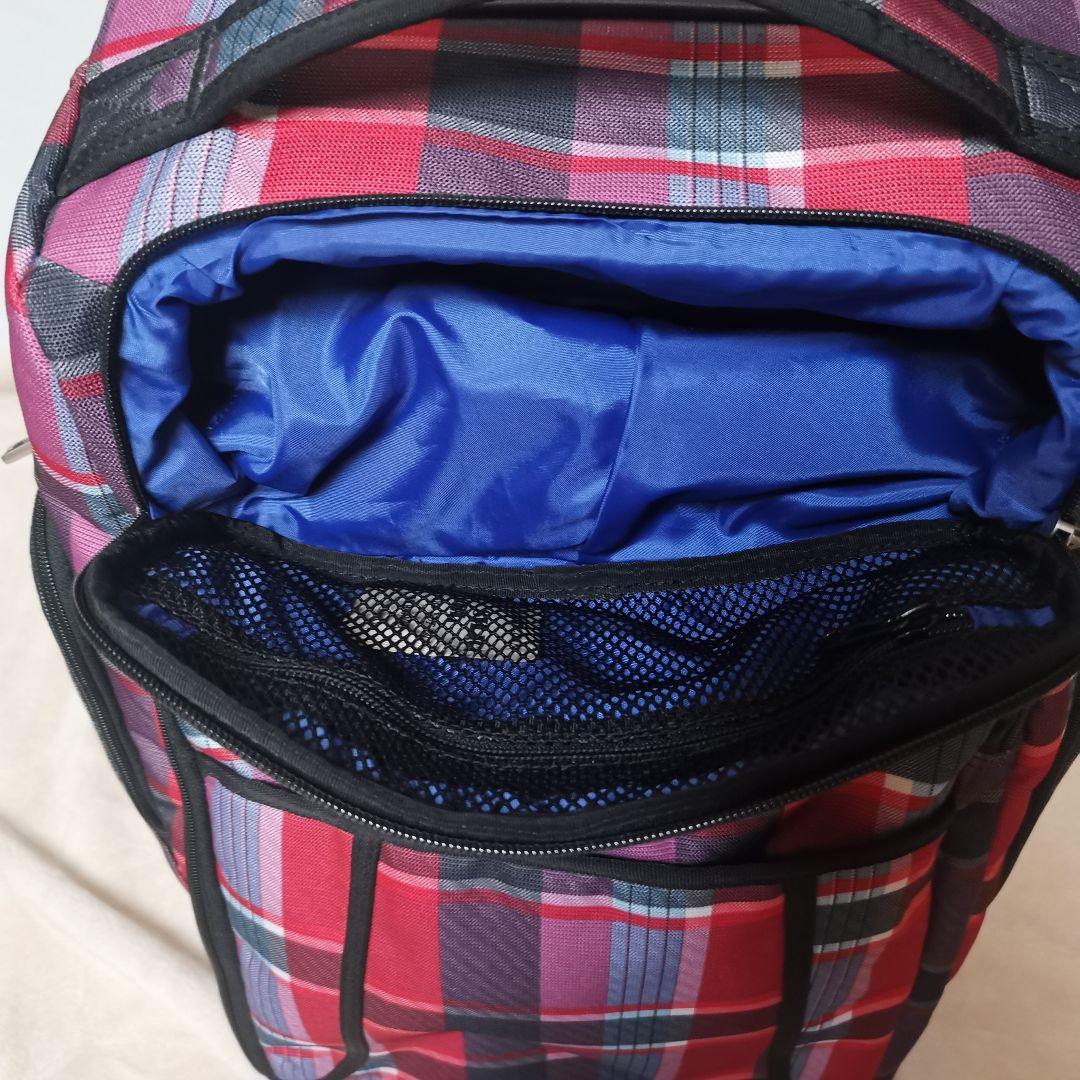 BURTON バートン キャリーケース キャンバス 多機能 チェック 多収納