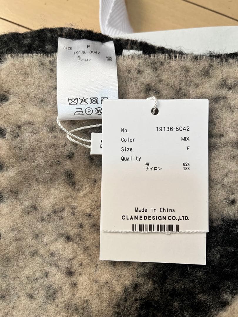 小物 CLANE LOGO MUFFLER