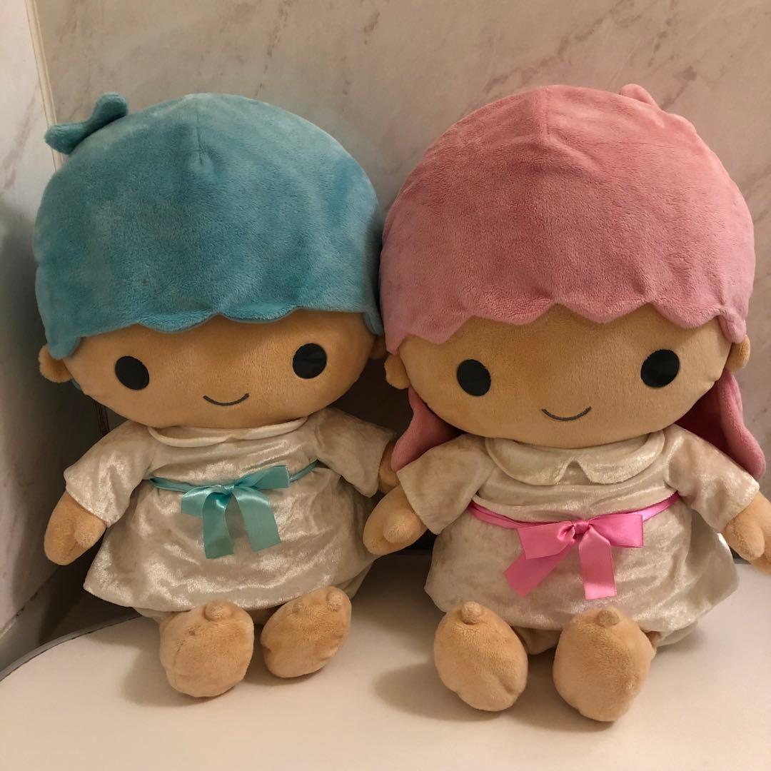 キキララ リトルツインスターズ ビッグサイズ ぬいぐるみ 当時物 希少
