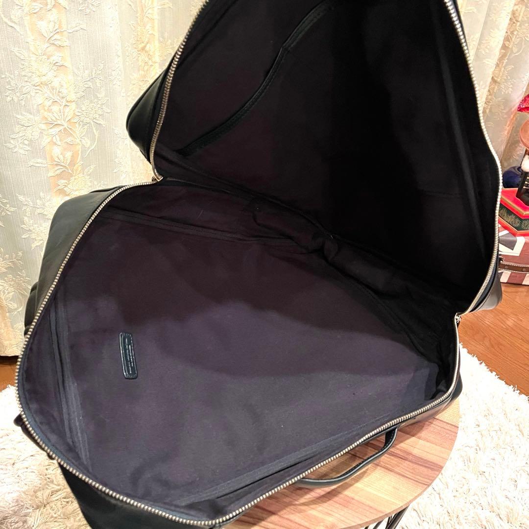 ✨2WAY✨ビジネスレザーファクトリー ビジネスバッグ リュック レザー 濃緑色