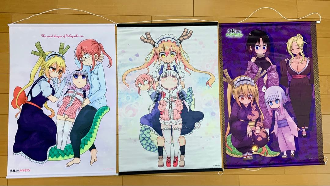 小林さんちのメイドラゴン カンナ タペストリー 3セット
